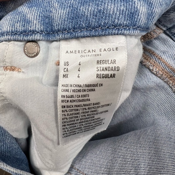 American Eagle Outfitters Light Blue Denim Jeans - Picture 5 of 5